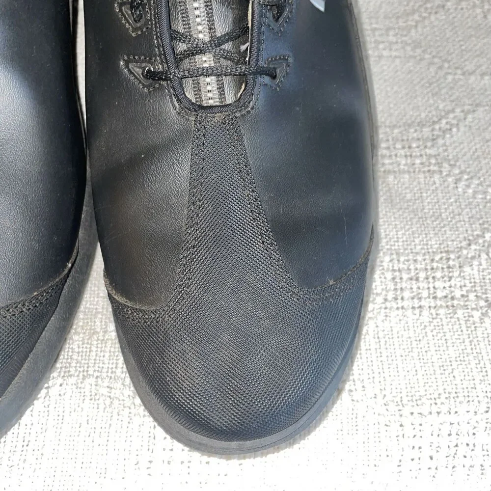 Footjoy Men’s Golf Shoes Size 13 M Black Silver Athleisure Activewear